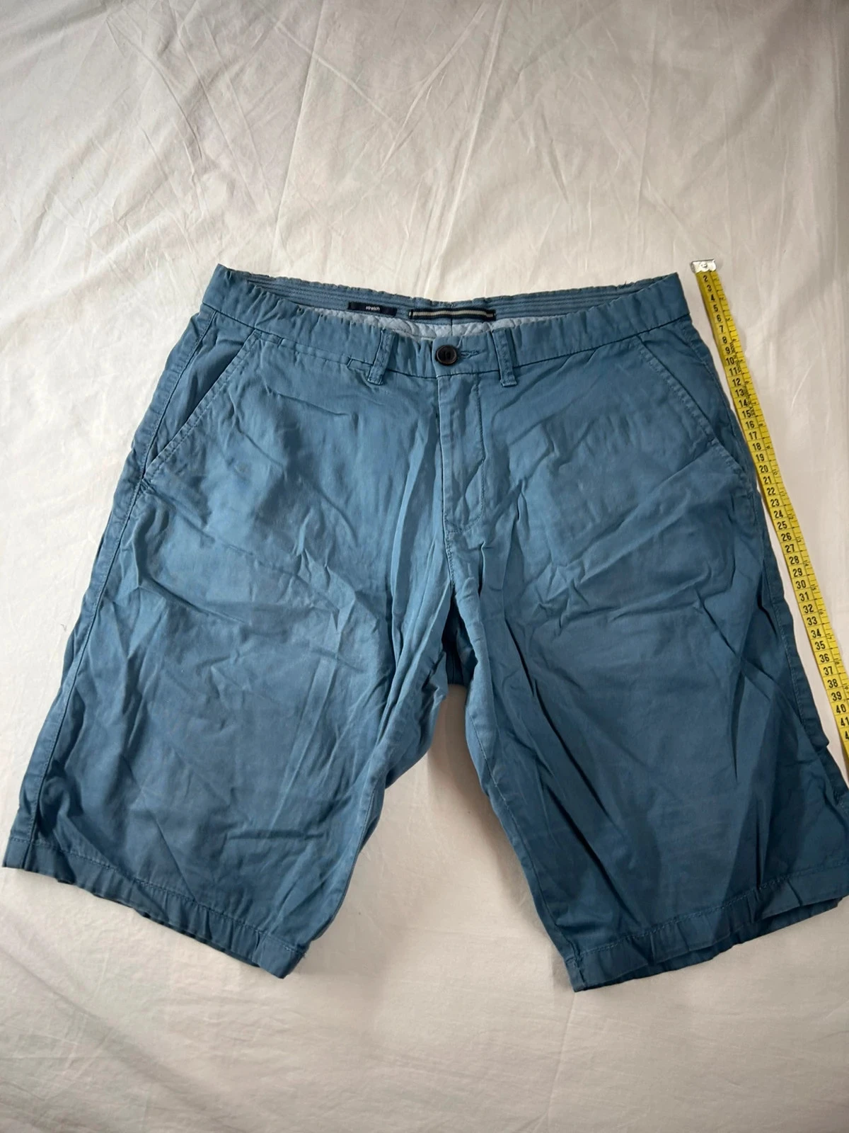 Pantalón corto Chino azul marino Celio – photo 2